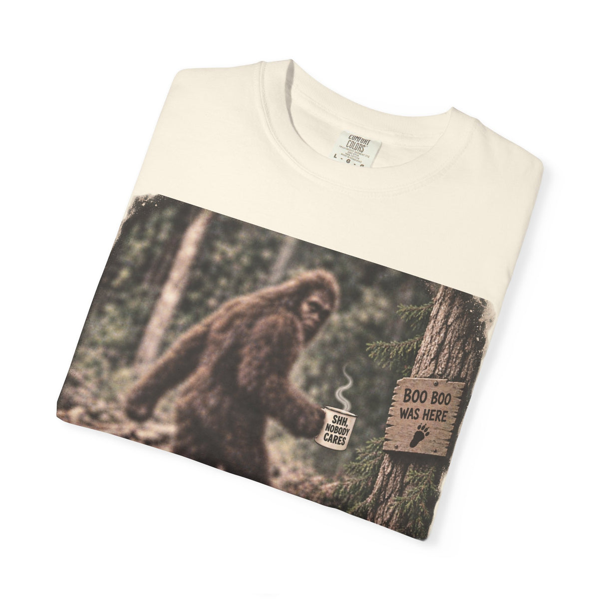I'm Not Blurry – Funny Bigfoot Coffee T-Shirt