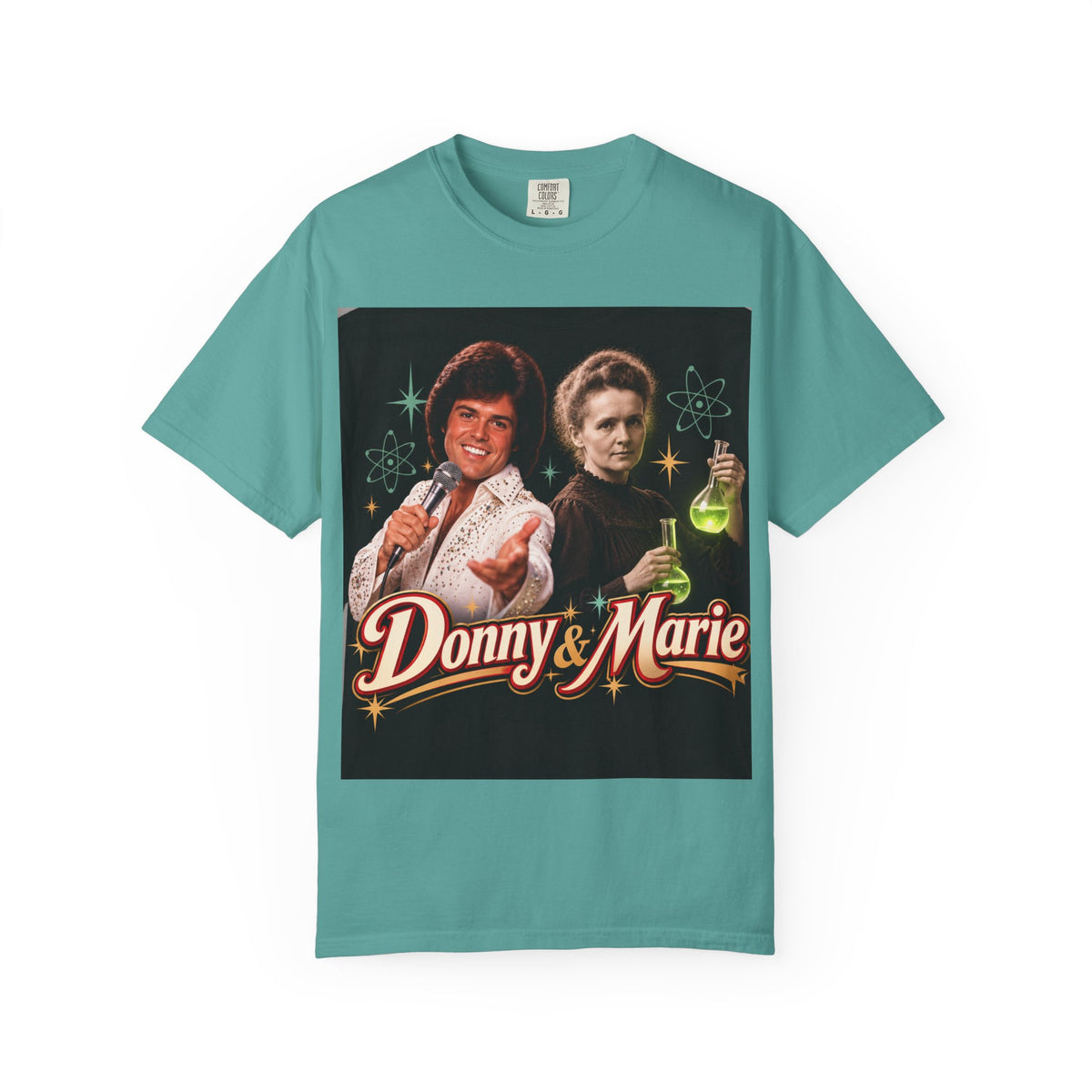 Donny & Marie – Funny Celebrity Mashup T-Shirt