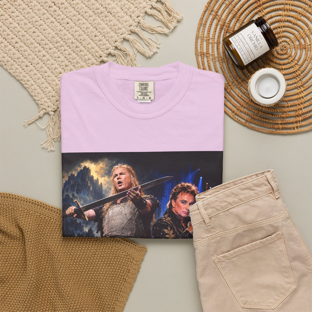 Siegfried & Roy – Funny Celebrity Mashup T-Shirt