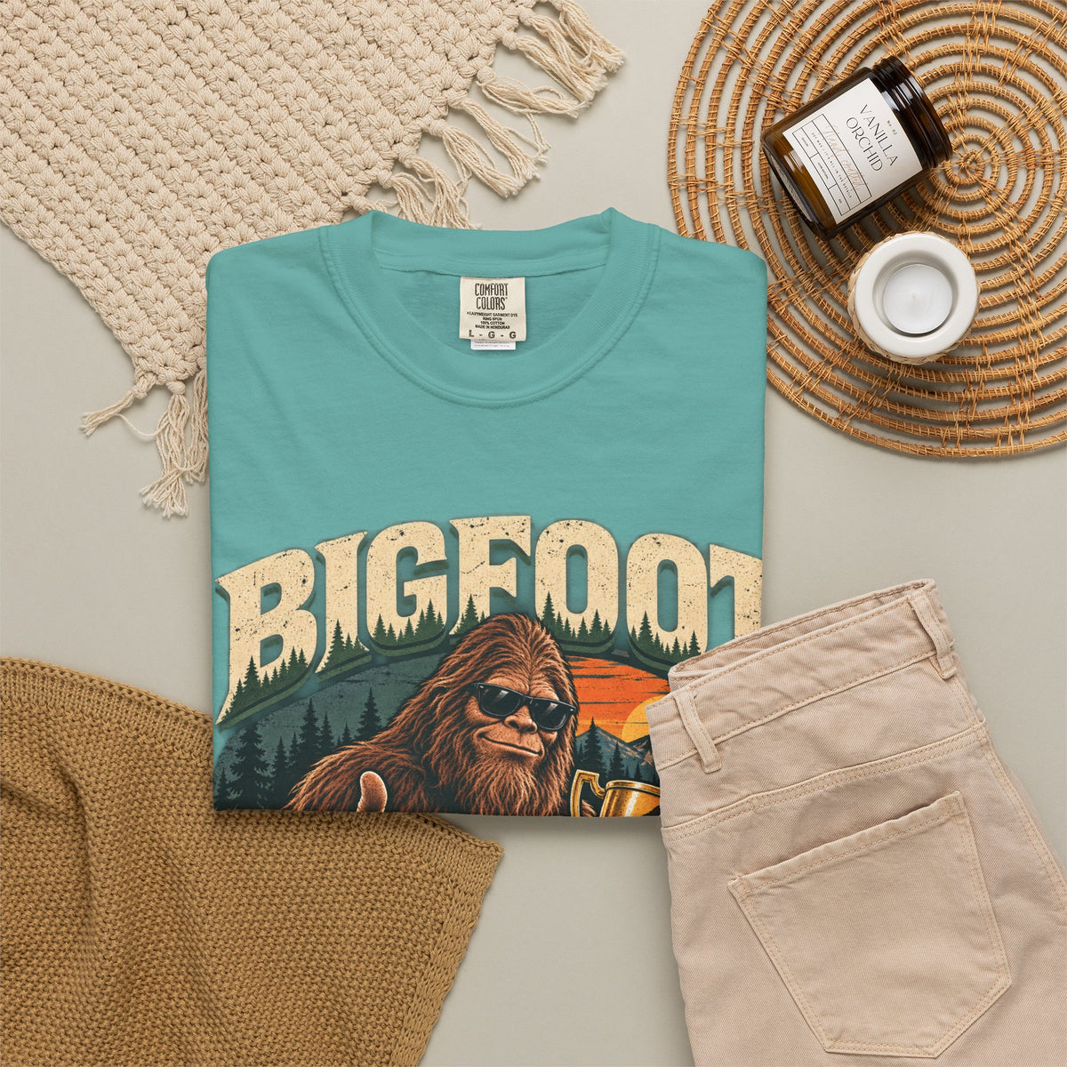 Bigfoot: Undefeated Hide-and-Seek Champion – Funny Sasquatch T-Shirt