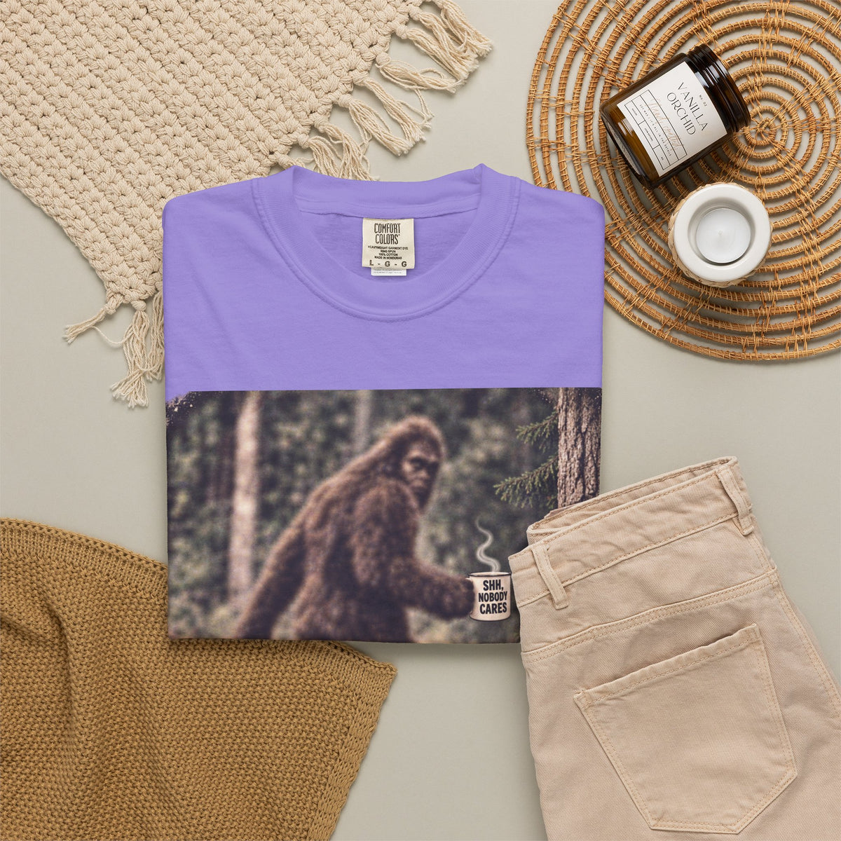 I'm Not Blurry – Funny Bigfoot Coffee T-Shirt
