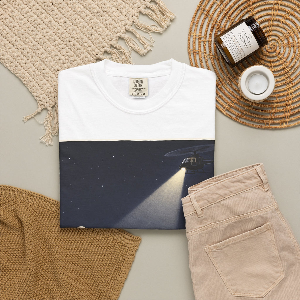 Caught Making Crop Circles – Funny Alien UFO Conspiracy T-Shirt