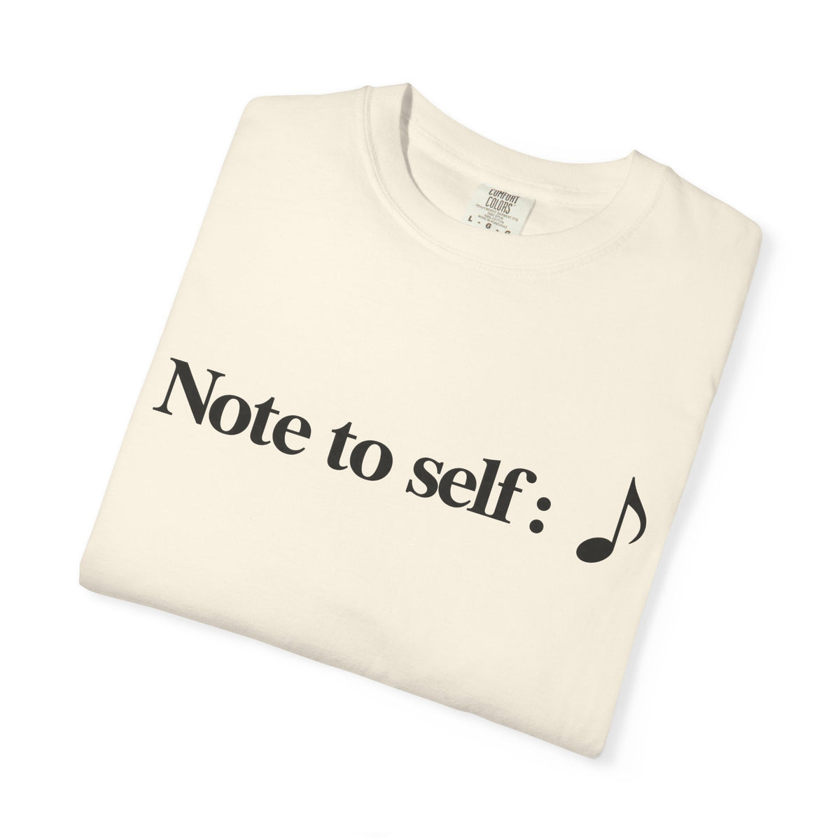 Note to Self T-Shirt — Minimalist Positive Reminder Tee