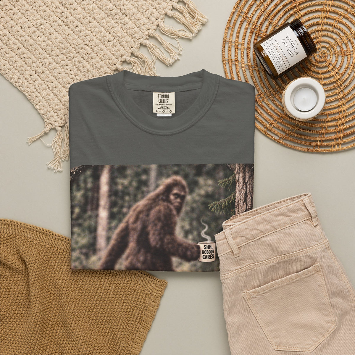 I'm Not Blurry – Funny Bigfoot Coffee T-Shirt
