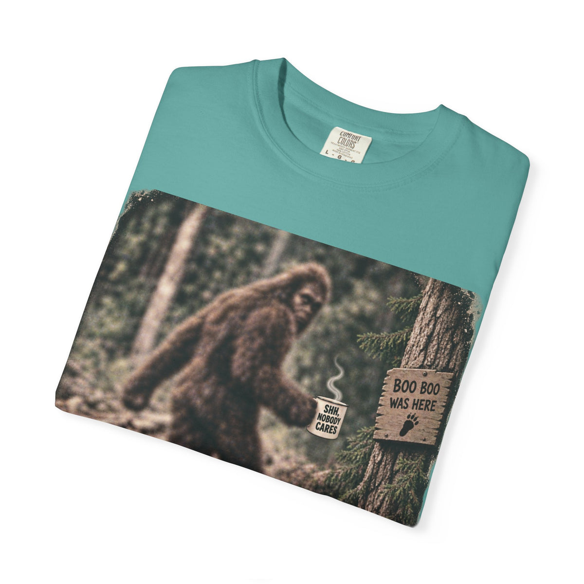 I'm Not Blurry – Funny Bigfoot Coffee T-Shirt