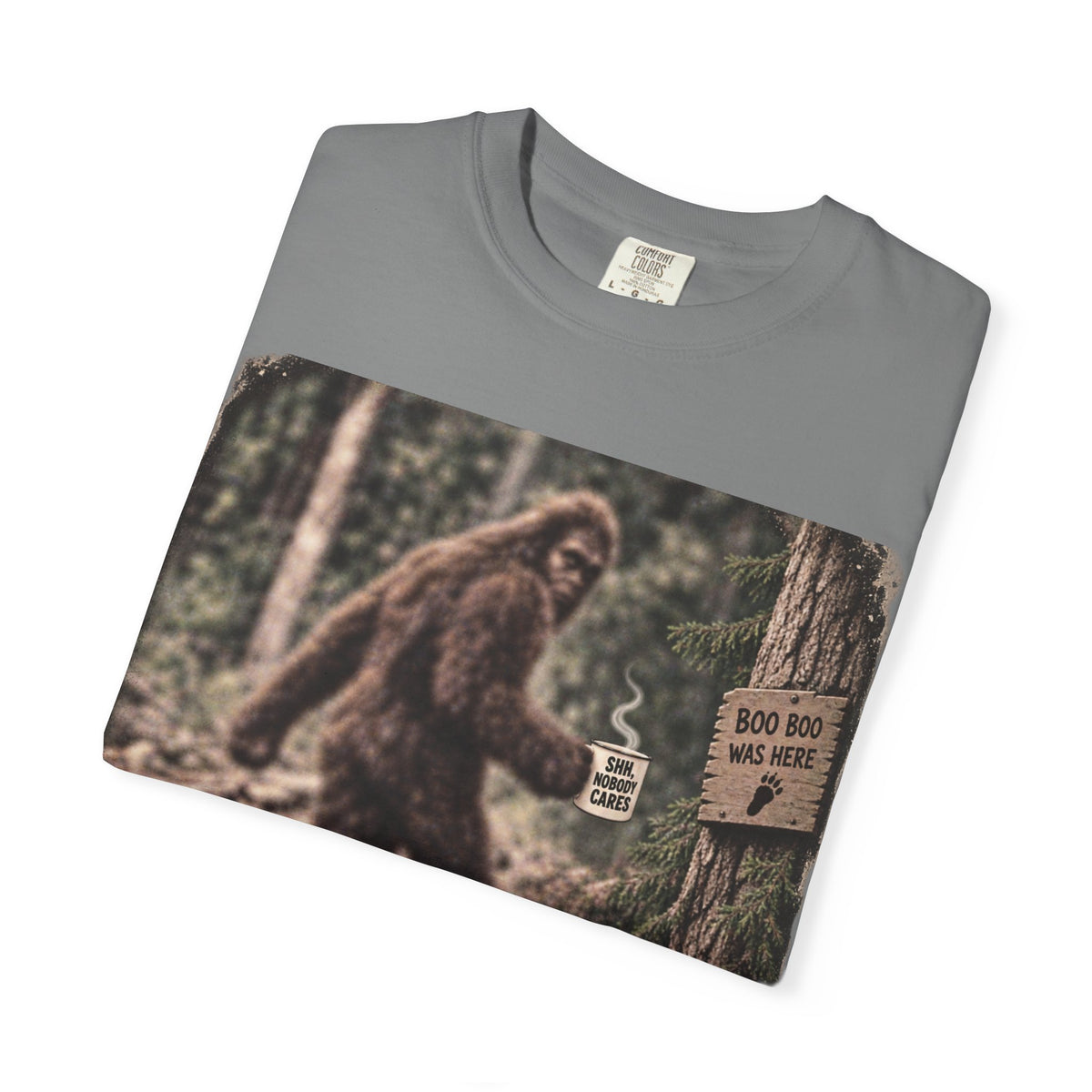 I'm Not Blurry – Funny Bigfoot Coffee T-Shirt