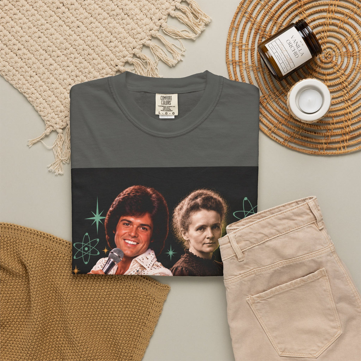 Donny & Marie – Funny Celebrity Mashup T-Shirt