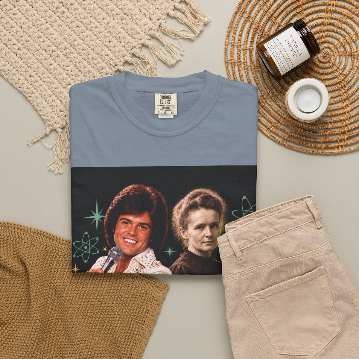 Donny & Marie – Funny Celebrity Mashup T-Shirt