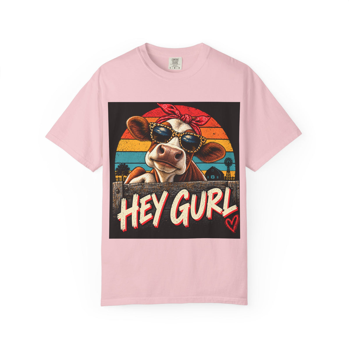 Hey Gurl – Funny Cow T-Shirt