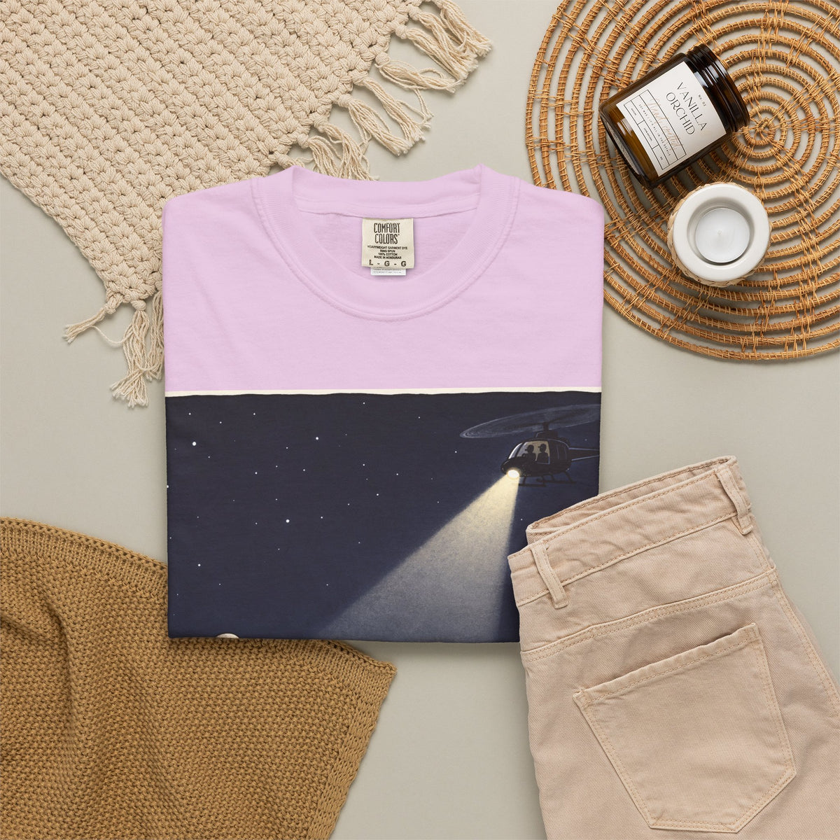 Caught Making Crop Circles – Funny Alien UFO Conspiracy T-Shirt