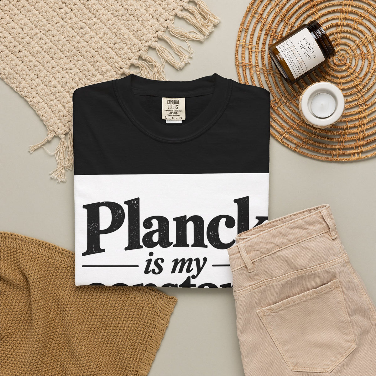 Planck Is My Constant T-Shirt — Funny Physics Tee with Planck’s Constant Design
